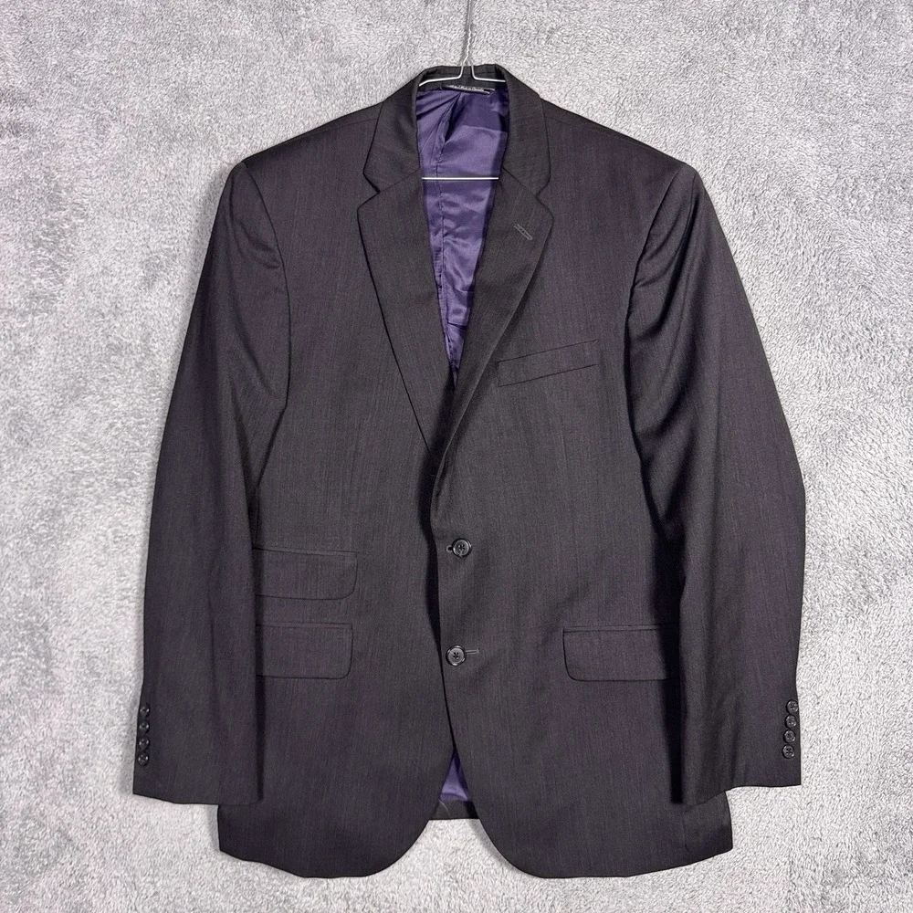 Jack Victor Suit Men's 42R 36x30 2 Piece Jacket Slacks Ned CT Wool Set